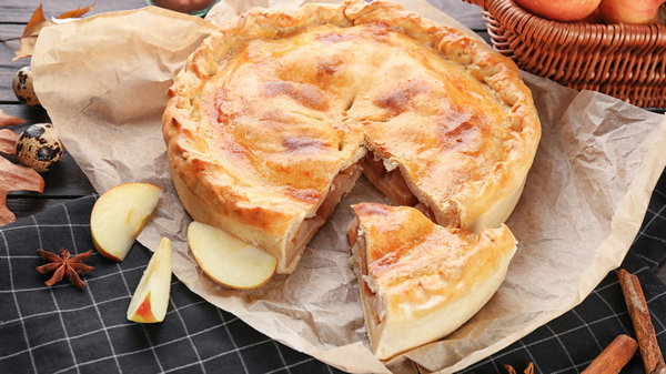 Инструкция по приготовлению яблочного пирога на овсяных хлопьях
