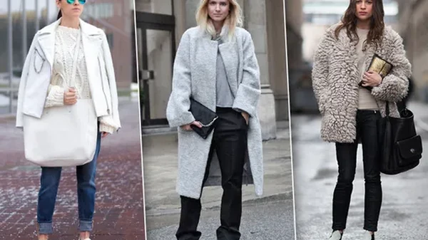 Как носить белое зимой и не выглядеть смешно