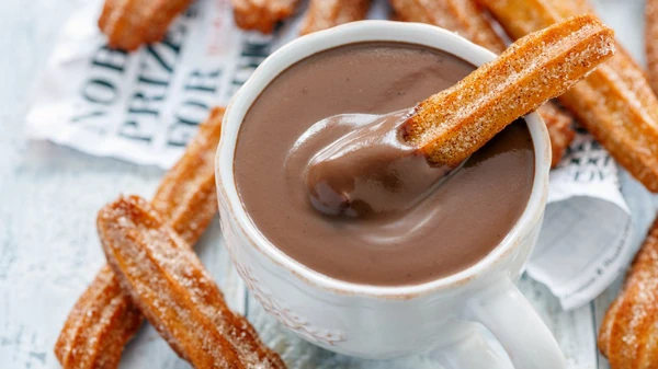 Чуррос в шоколадном соусе (рецепт)