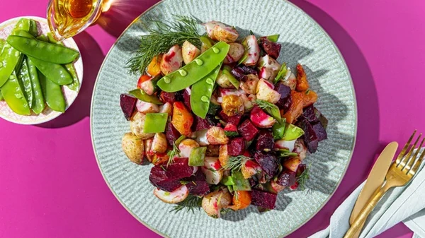 Освежающий винегрет: рецепт