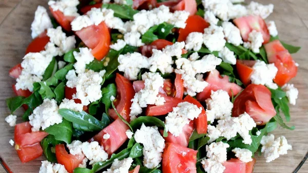 Творожная закуска с овощами