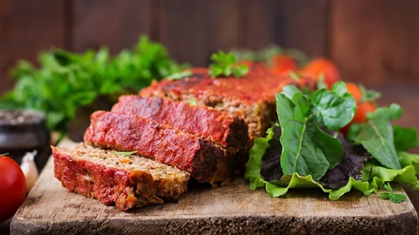 Когда лень делать котлеты. Рецепт мясного хлеба с грибами