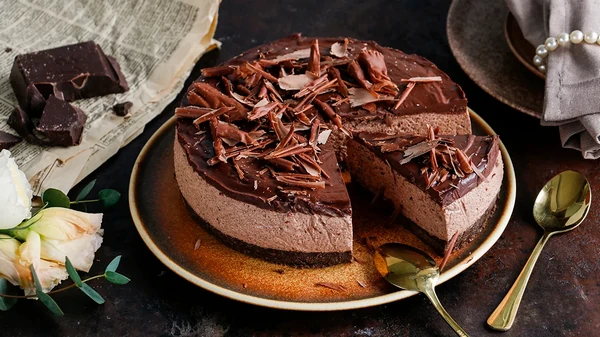 Вкусный десерт. Рецепт шоколадных чизкейков без выпечки