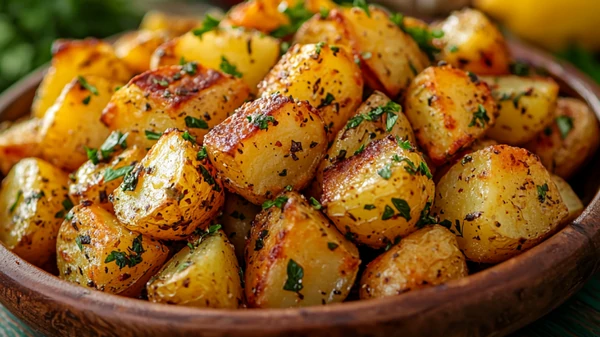 Картофель в духовке по-гречески