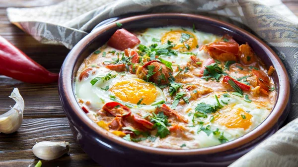 Шакшука: вкусный рецепт