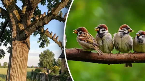 Отвадить птиц от деревьев: простой и эффективный лайфхак