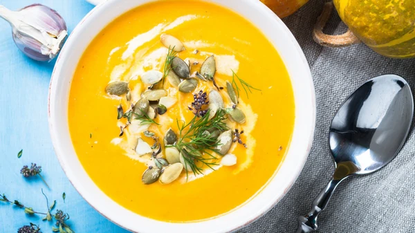 Самый вкусный тыквенный суп, который обязательно нужно попробовать это...