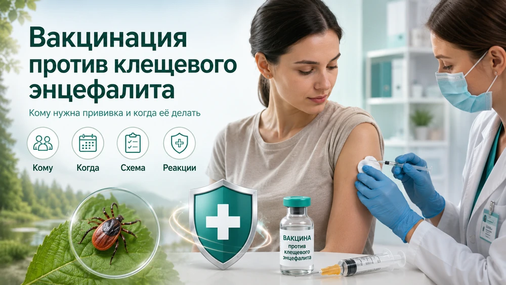 Вакцинация против клещевого энцефалита