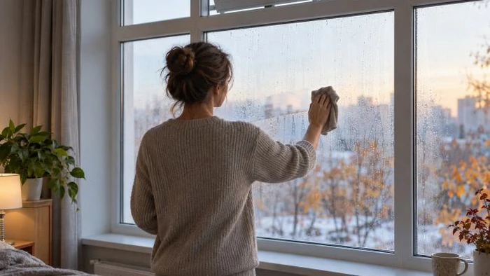 Окна мокрые каждое утро: почему появляется конденсат и как от него изб...