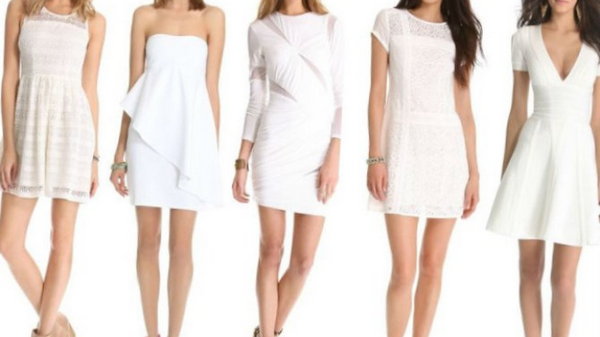 С чем носить белое платье? Подборка лучших образов