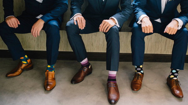 Выбираем носки мужские к костюму по цвету