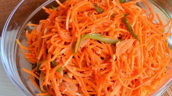 Подборка морковных салатов