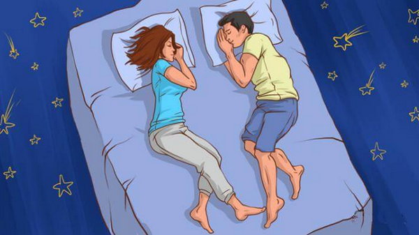 О чем говорят позы во время сна вдвоем с любимым