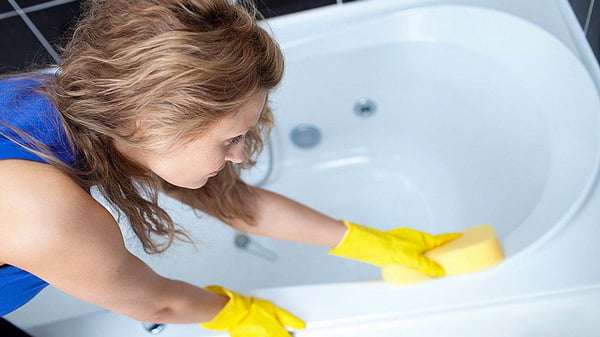 Методы очистки ванной
