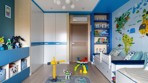 Дизайн детской комнаты: идеи