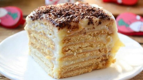 Торт из печенья без выпечки: простой рецепт и вкусный торт
