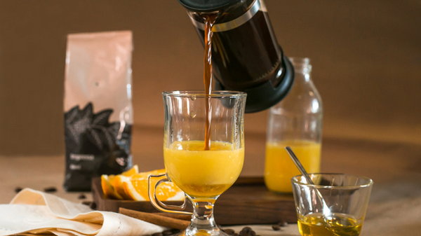 Как приготовить кофе с апельсиновым соком